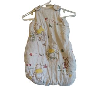 Disney Baby Winne The Pooh And Piglet Sleep Sack 0-6 Month